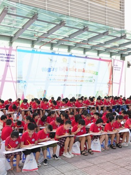Cuộc thi vẽ tranh Thiếu nhi Việt Nam làm nghìn việc tốt đã nhận hơn 35.000 bài