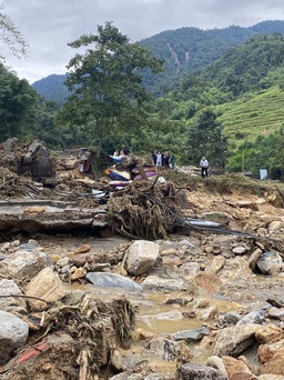 Mưa lũ ở Lào Cai làm 7 người chết và mất tích