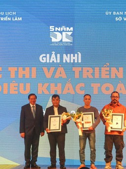 16 tác phẩm đoạt giải Cuộc thi và triển lãm 5 năm điêu khắc toàn quốc