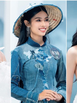 Người đẹp Miss Earth Vietnam 2023 trình diễn trang phục tái chế