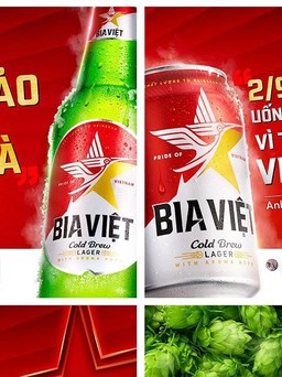Bia Việt chính thức ra mắt với diện mạo mới cùng hương vị đậm chất Việt