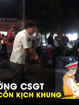 Đội trưởng CSGT say xỉn, vi phạm nồng độ cồn kịch khung