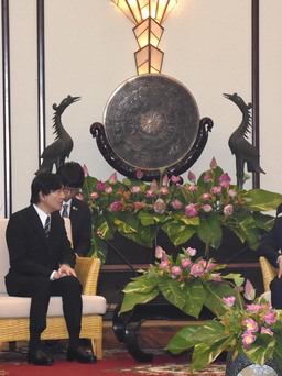Bí thư Thành ủy Đà Nẵng tiếp kiến Hoàng Thái tử Nhật Bản Akishino và Công nương