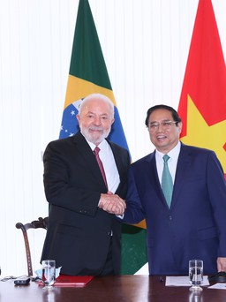 Tổng thống Brazil Lula da Silva hội đàm với Thủ tướng Phạm Minh Chính