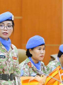 Việt Nam cử thêm sĩ quan tham gia lực lượng gìn giữ hòa bình Liên Hiệp Quốc