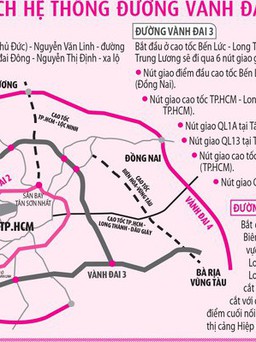 TP.HCM chốt phương án 'nắn' Vành đai 4, tiết kiệm khoảng 4.000 tỉ đồng