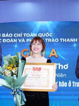Báo Thanh Niên đoạt giải A Giải báo chí toàn quốc về công tác Đoàn năm 2023