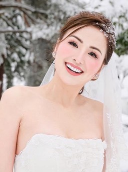 Hoa hậu Diễm Hương bất ngờ tổ chức đám cưới ở Canada