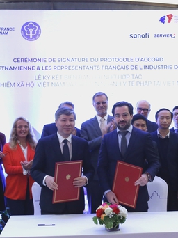 Việt Nam và Pháp ký kết hợp tác về y tế, dược phẩm