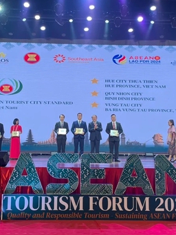 3 thành phố của Việt Nam được trao giải Thành phố Du lịch sạch ASEAN 2024