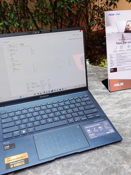 Asus mở bán laptop Zenbook 14 OLED trang bị chip AI