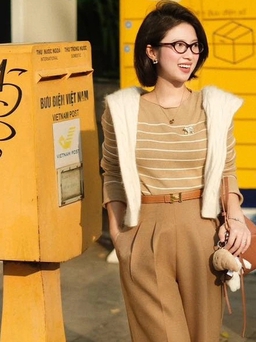 Chị em công sở trẻ hóa với mẹo phối đồ gam màu ấm