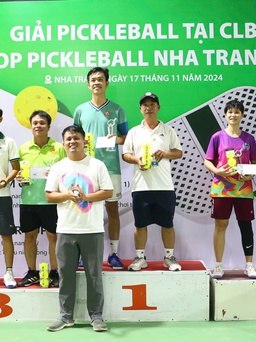 Hấp dẫn và kịch tính tại giải OP Pickleball Nha Trang