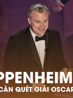 Oppenheimer 'càn quét' giải Oscar
