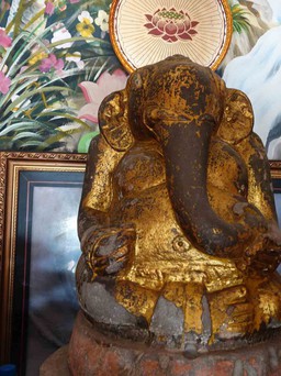 Tìm lại dấu xưa: Ngôi chùa cổ có tượng phúc thần Ganesha với 2 'trứng Phật'