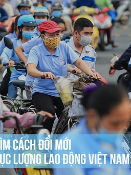 Tìm cách đổi mới lực lượng lao động Việt Nam