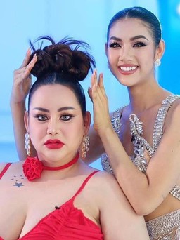 Thí sinh chuyển giới 140kg gây sốc tại Hoa hậu Hoàn vũ Campuchia