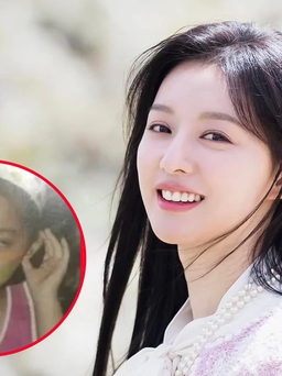 Ảnh thời thơ ấu của 'Nữ hoàng nước mắt' Kim Ji Won