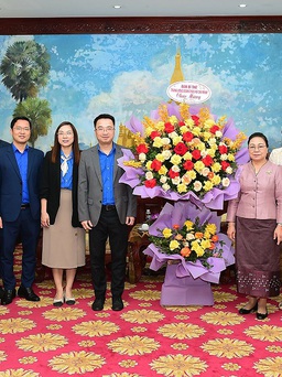 T.Ư Đoàn thăm, chúc tết cổ truyền Đại sứ quán Lào và Campuchia tại Việt Nam