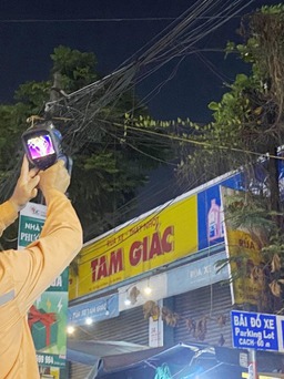 PC Đà Nẵng tăng cường kiểm tra vận hành lưới điện ban đêm