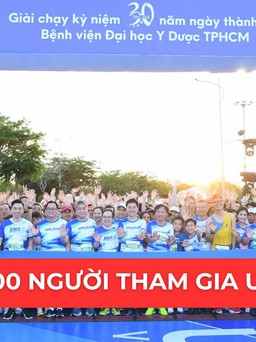 Gần 5.000 người tham gia giải chạy bộ “UMC Run - Vươn tầm khát vọng”
