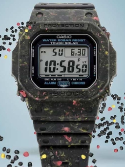 Casio ra mắt đồng hồ làm từ rác thải tái chế