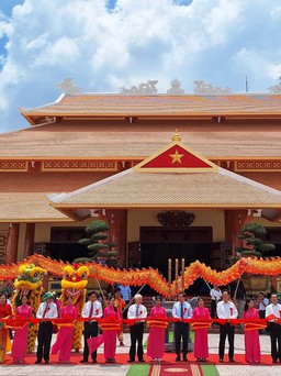 Kiên Giang khánh thành đền thờ anh hùng liệt sĩ hy sinh trên tuyến đường 1C