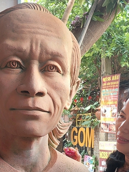 Để gió cuốn đi: Chuyện thú vị về tượng Trịnh giữa làng gốm
