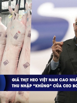 CHUYỂN ĐỘNG KINH TẾ ngày 8.4: Giá thịt heo Việt Nam cao nhất châu Á | Thu nhập ‘khủng’ của CEO Boeing