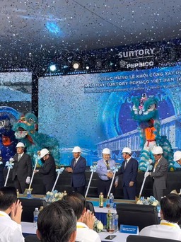 Suntory Pepsico khởi công nhà máy lớn nhất châu Á tại Long An