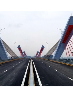 Cầu Bến Rừng nối Hải Phòng - Quảng Ninh đã hoàn thành nhưng chưa thông xe kỹ thuật
