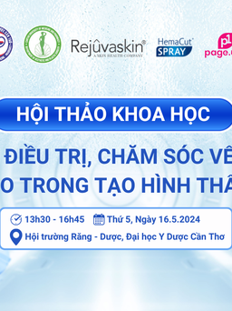 Rejuvaskin Việt Nam góp mặt tại Hội thảo khoa học của Trường ĐH Y Dược Cần Thơ