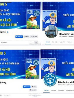 Facebook cấp tích xanh cho fanpage của BHXH 53 địa phương