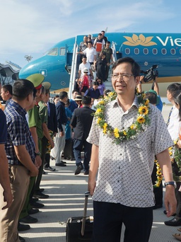 Cảng hàng không quốc tế Cam Ranh đón chuyến bay thứ 300.000