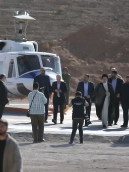 Đi trên trực thăng gặp sự cố, tổng thống Iran lâm nguy