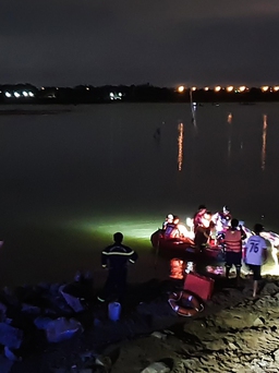 Quảng Ngãi: Một phụ nữ mất tích khi cào don trên sông Trà Khúc