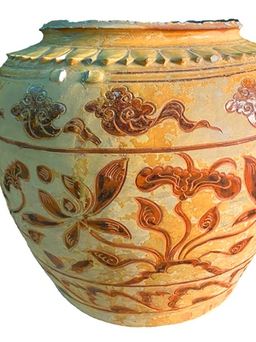 Bảo vật quốc gia: Chiếc thạp hoa nâu thời Trần nghi là quan tài cho quý tộc