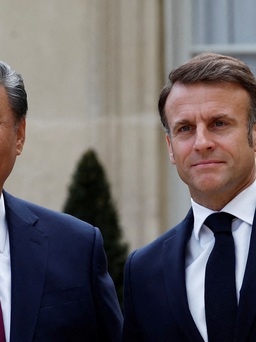 Tổng thống Macron và Chủ tịch Tập Cận Bình nói gì khi hội đàm tại Paris?