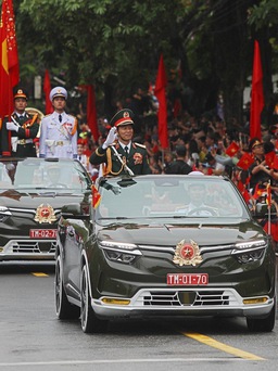 Bất ngờ dàn xe chỉ huy tại Lễ kỷ niệm 70 năm chiến thắng Điện Biên Phủ