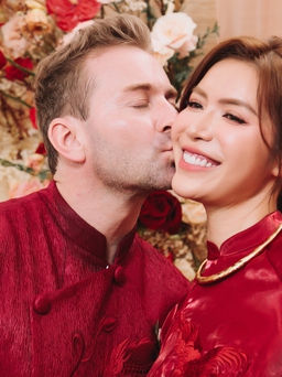 Minh Tú tiết lộ lý do bí mật tổ chức lễ đính hôn với chồng ngoại quốc