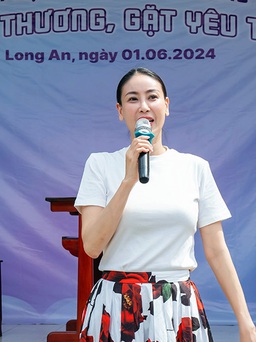 Hà Kiều Anh bất ngờ làm ca sĩ, hát phục vụ Ngày quốc tế thiếu nhi