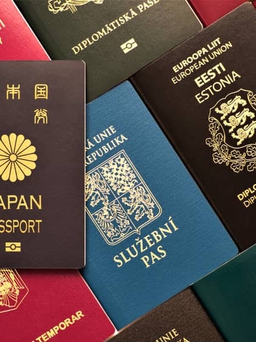 Những người cầm một trong 6 hộ chiếu này đi 194 nước không cần xin visa
