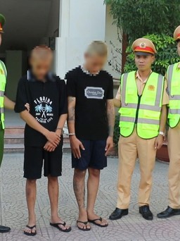 Bắt 2 tên cướp 'nhí' táo tợn ở Nghệ An