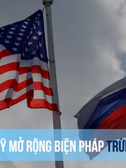Mỹ mở rộng biện pháp trừng phạt Nga