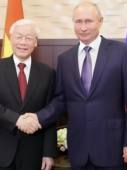 Tổng thống Nga Vladimir Putin sắp thăm cấp nhà nước đến Việt Nam