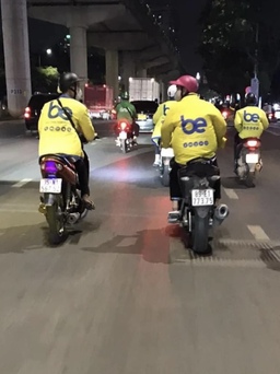 Bắt khẩn cấp 14 tài xế xe ôm công nghệ tại Hà Nội