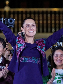 Thách thức cho nữ tổng thống đầu tiên của Mexico