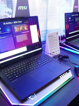 MSI ra mắt loạt laptop theo chuẩn AI+ tại Computex 2024