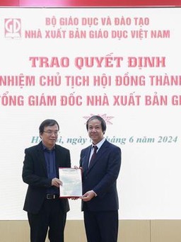Bộ trưởng GD-ĐT 'đặt hàng' tân Chủ tịch NXB Giáo dục Việt Nam