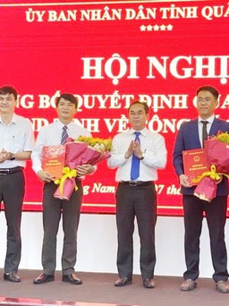 Bổ nhiệm 2 Phó giám đốc Sở Y tế Quảng Nam